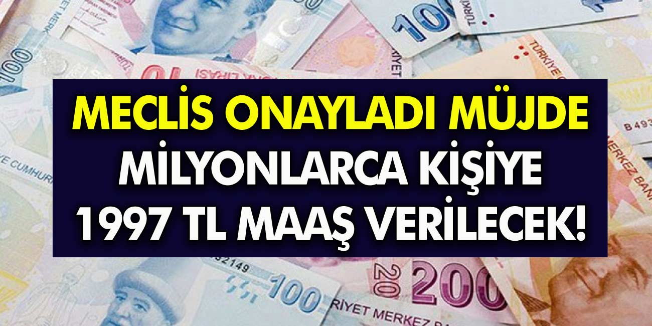 Meclis’ten geçti! T.C kimlik kartı ile başvuranlara nakit destek ödemesi yapılacak! 1997 TL sosyal yardım PTT'den veriliyor...