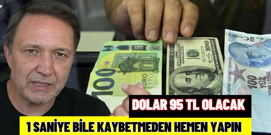 Dolardaki Yükseliş Endişesi! Ekonomi Uzmanı Selçuk Geçer, Uyarıyor: 1 Saniye Bile Kaybeden Çok Üzülür! Dolar 90 TL olacak!