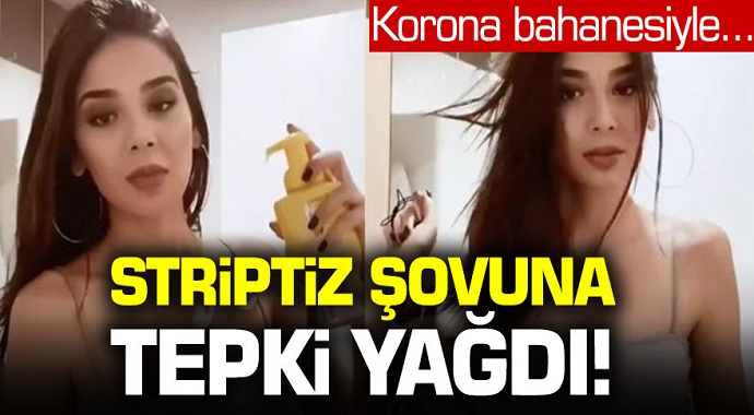 Merve Taşkının Banyoda çektiği Videoya Tepki Yağdı