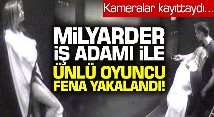 Kameralar kayıttaydı... Milyarder iş adamı ile ünlü oyuncu fena yakalandı