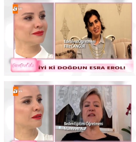 Esra Erolu Canlı Yayında Ağlatan Doğum Günü Sürprizi