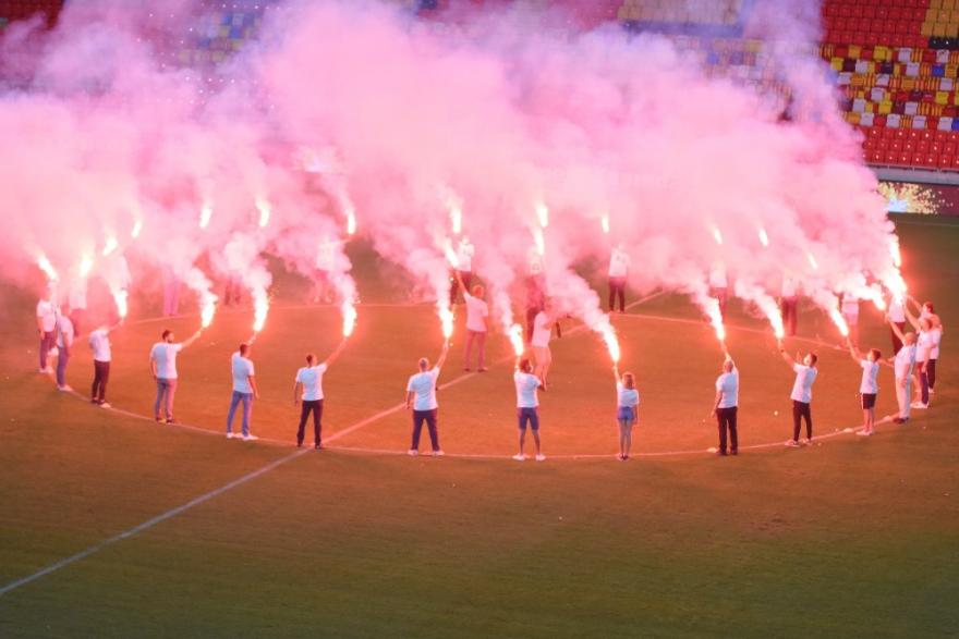 Göztepe 95. yılını bu yıl farklı kutladı