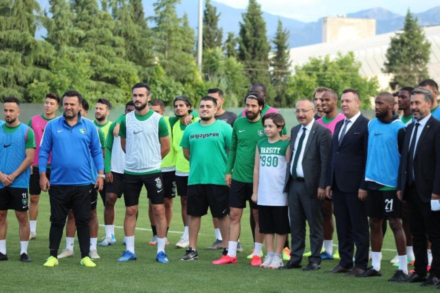 Denizlispor, Beşiktaş maçı hazırlıklarına devam ediyor